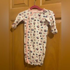 Floral Print Kids Pajamas Nightgown